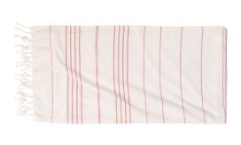 Jalka, prosop de plajă, roșu