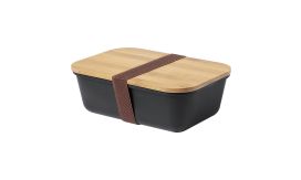 Goreng, cutie pentru alimente, negru