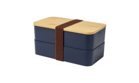 Satay, cutie pentru alimente, albastru închis