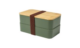Satay, cutie pentru alimente, verde