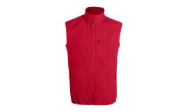 Shelles, Vestă softshell RPET, roșu