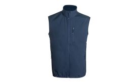 Shelles, Vestă softshell RPET, albastru închis