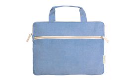 Padra, Geanta documente, din bumbac, albastru
