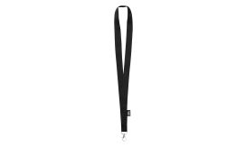 Larpet, lanyard, negru
