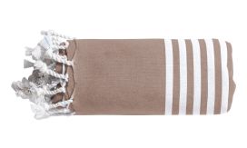 Makaha, prosop pentru plajă, maro