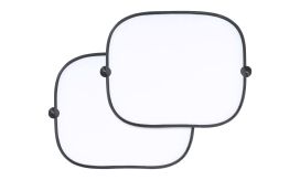 Elyno, parasolare auto, alb