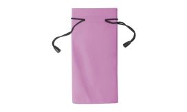 Stringa, husa ochelari, roz/negru