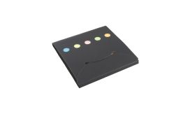 Minok Plus, notiţe cu adeziv, negru