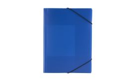 Duppoc, mapa documente din pvc, albastru