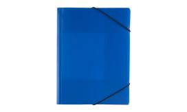 Duppoc, mapa documente din pvc, albastru