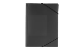 Duppoc, mapa documente din pvc, negru