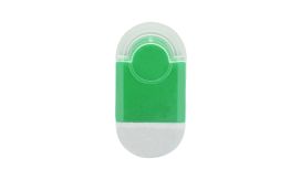 Pencix, set, verde/alb