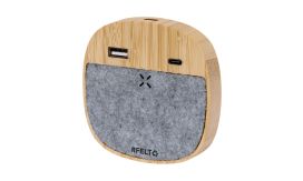 Mekens, încărcător fără fir, gri închis