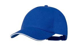 Aaron, șapcă baseball, material reciclat RPET, albastru