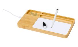 Sirae, organizator cu încărcător wireless, natural