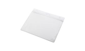 Bahhol, suport ecuson, alb/transparent