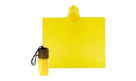 Drizzle, poncho, galben