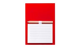 Pecfri, blocnotes magnetic, roșu