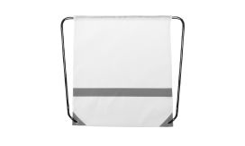 Vidraw, rucsac reflectorizant, alb