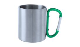 Cadisha, cană din oțel inoxidabil, verde