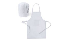 Mincok, set chef pentru copii, alb