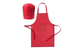 Mincok, set chef pentru copii, roșu