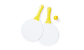 Negril, set tenis de plaja, galben