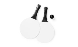 Negril, set tenis de plaja, negru