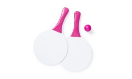 Negril, set tenis de plaja, roz