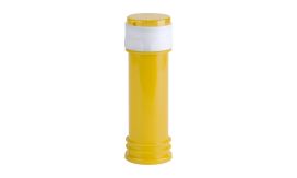 Bubles, sticlă de făcut baloane, galben