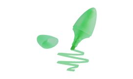 Millep, evidențiator, verde