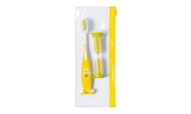 Toothie, set periuță de dinți, galben