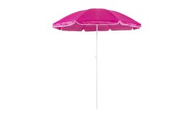 Givon, umbrelă de plajă, roz/alb