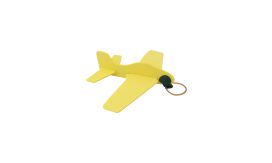 Shoop, avion 3d, galben