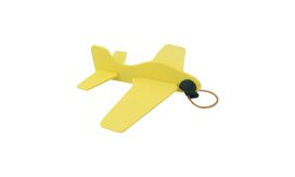 Shoop, avion 3d, galben