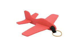 Shoop, avion 3d, roșu