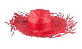 Cevra, sombrero, roșu