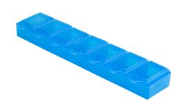 Sepill, cutie medicamente, albastru