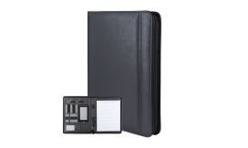 Rogers, mapă documente cu power bank, negru