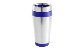 Caprol, cană termoizolantă, albastru/argintiu