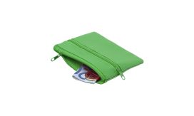 Denar, portmoneu, verde