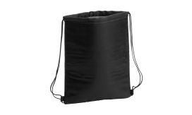Nunat, geantă drawstring termoizolantă, negru