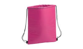 Nunat, geantă drawstring termoizolantă, roz