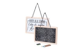 Grocery, tablă pentru mesaje, negru