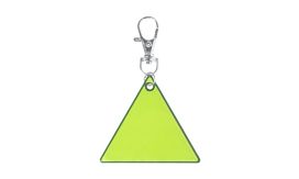 Trikke, breloc reflectorizant, galben