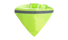 Lurex, zgardă/batic reflectorizant căini, galben