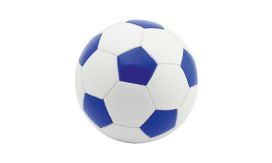 Pancho, minge de fotbal, albastru/alb
