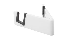 Plassi, suport telefon mobil, alb