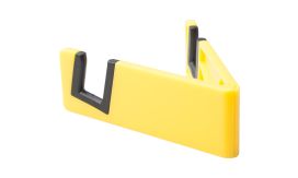 Plassi, suport telefon mobil, galben