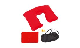 Skycap, set voiaj, roșu/negru